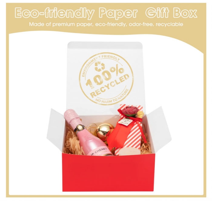 Set 10 Cutii de cadou HOUSE DAY, 20 x 20 x 10 cm, pentru crafting [3]