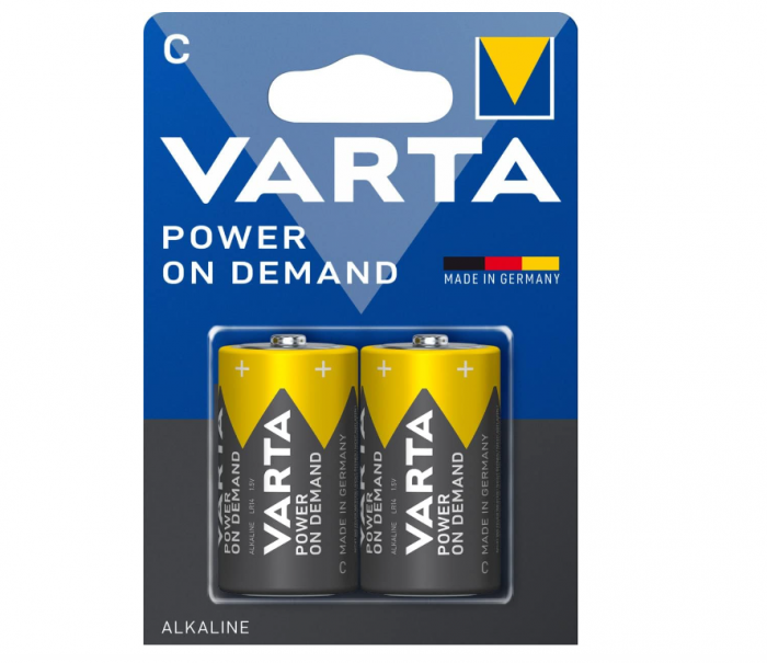 Set 12 Baterii VARTA Baby Power on Demand C, alcaline [2]