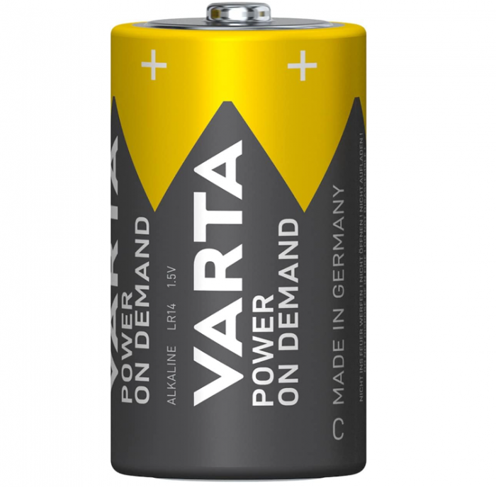 Set 12 Baterii VARTA Baby Power on Demand C, alcaline [4]