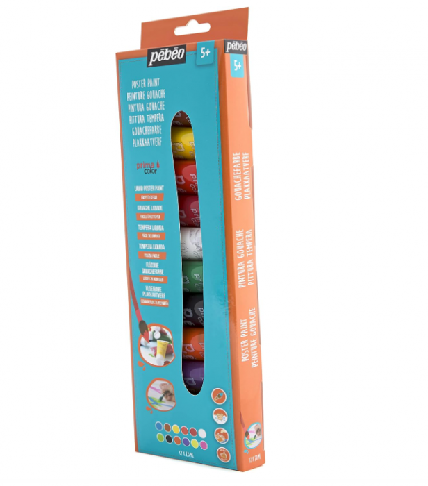 Set 12 culori acrilice pentru pictat Pebeo, 12 x 20ml [3]