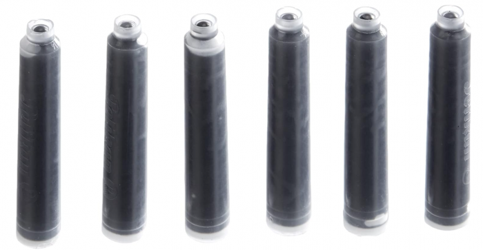 Set 12 patroane de cerneala Pelikan 4001 TP/6 2x6, negru lucios [2]