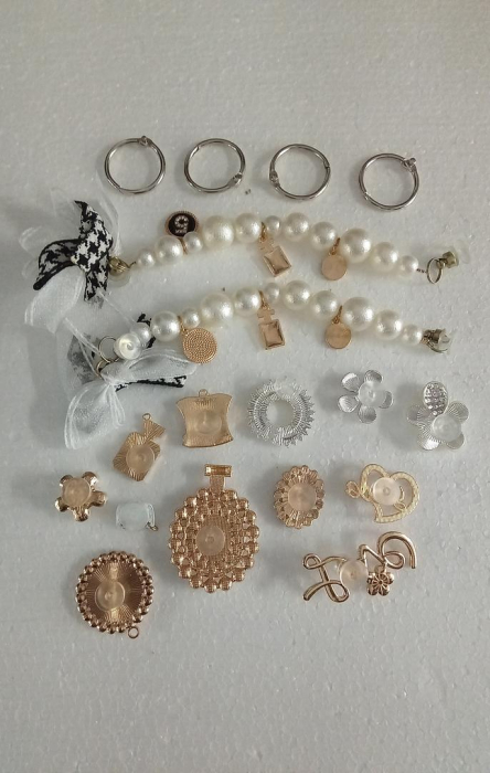 Set 14 accesorii pentru papuci tip Crocs, DIY [3]