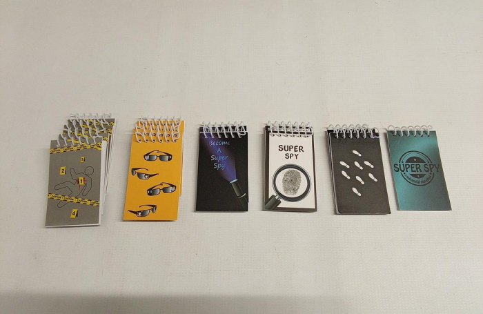 Set 15 carnetele cu spirala Censen pentru copii, cu tema SPION [2]