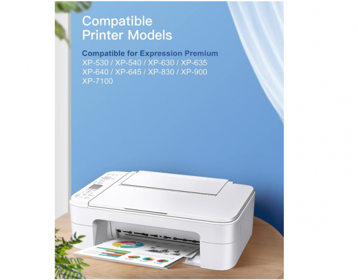 Set 15 Cartușe de cerneală GPC Image de înlocuire pentru Epson 33XL [2]