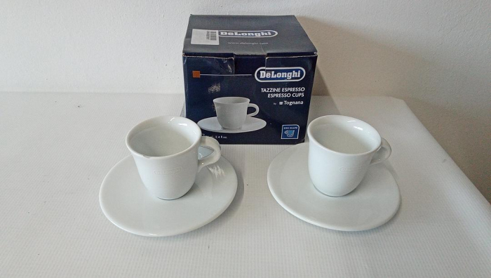 Set 2 cesti + 2 farfurii din portelan Delonghi DLSC308 [3]
