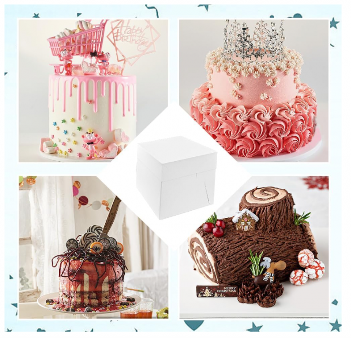 Set 2 cutii din carton pentru tort Kleemeiero, cu capac, 30,5 cm [7]