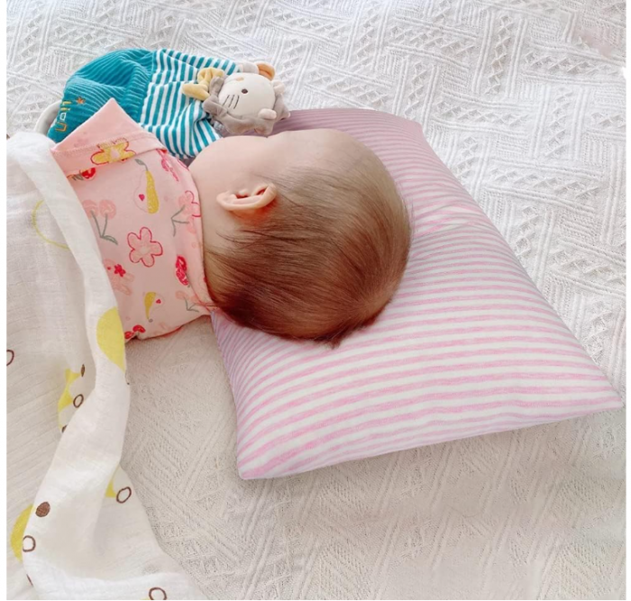 Set 2 Fete de pernă Fittia 40 x 60 cm, din bumbac organic, pentru bebeluși [4]