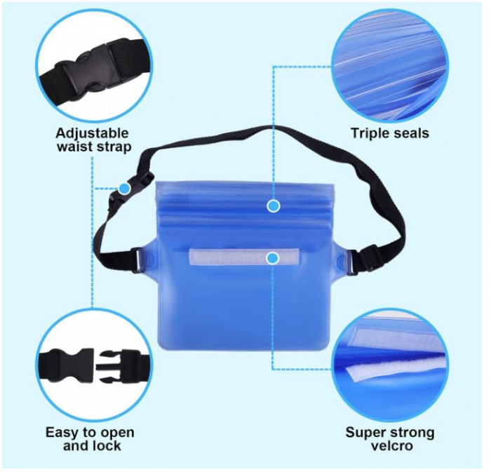 Set 2 genti impermeabile FORETOY pentru plaja sau sporturi acvatice [3]