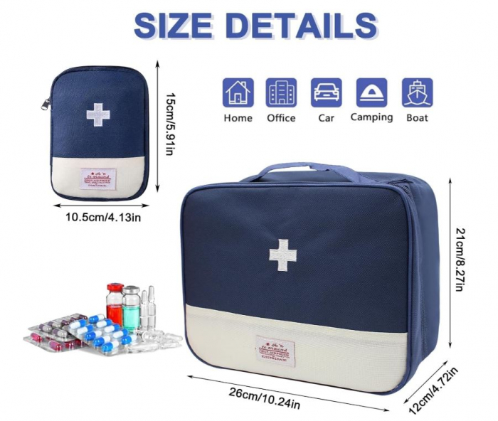 Set 2 genti pentru medicamente Wondora [2]