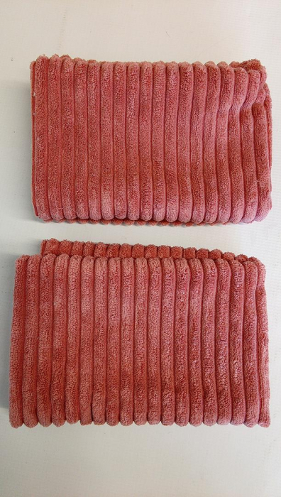 Set 2 Huse de pernă pentru canapea EMEMA 40x40cm, roz [2]