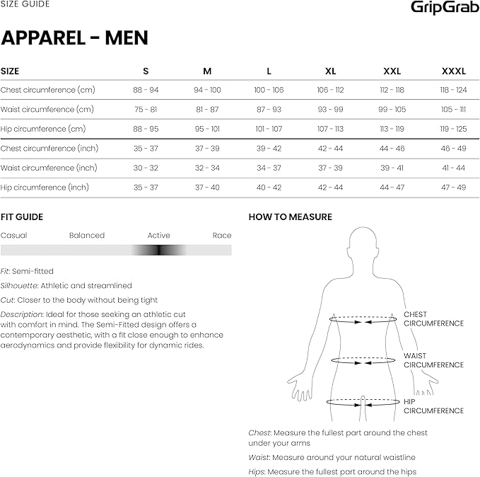 Set 2 maiouri pentru ciclism GripGrab, alb, XL [6]