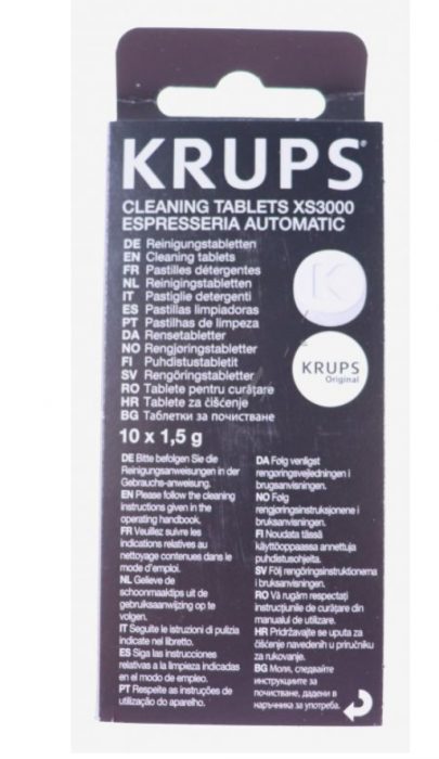 Set 20 tablete curatare GROUPE SEB XS300010 pentru espressoare Krups (2x10 tablete) [3]