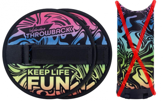 Set 2 palete Waboba Throwback AIRLYFT Velcro (fără planor) [4]