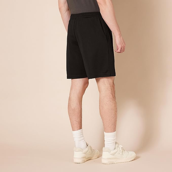 Set 2 pantaloni scurti pentru barbati Amazon Essentials, negru, 4XL [3]