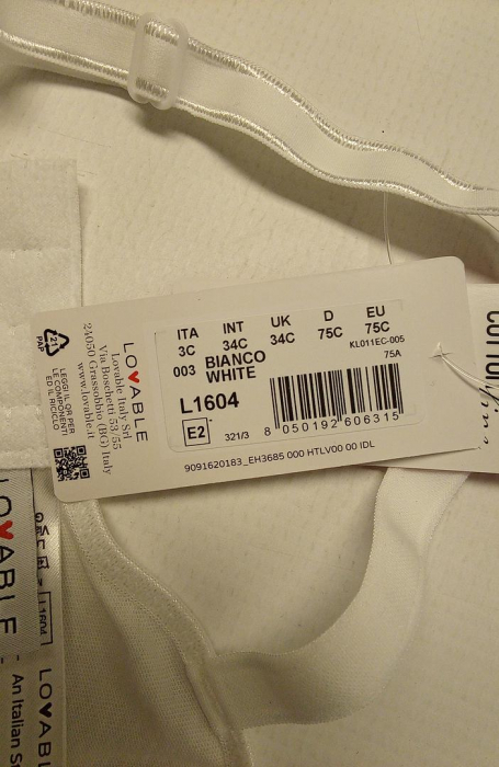 Set 2 sutiene fara armatura Lovable L1604, alb, 75C [2]