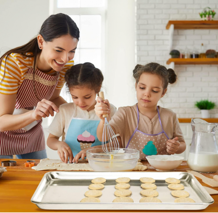 Set 2 tavi de copt din aluminiu KITCHENATICS, 24.4 x 33 cm [9]