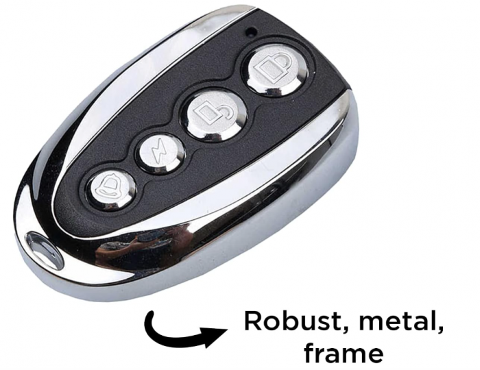 Set 2 Telecomenzi Automatizari Garaj, Porti, Bariere LEYF 2XniceV2-new 433 MHz compatibilă cu Nice Flor-S, DITEC, V2 [5]