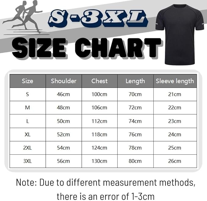 Set 2 tricouri cu maneca scurta pentru barbati Bsrpolry, gri/albastru, XXL [2]