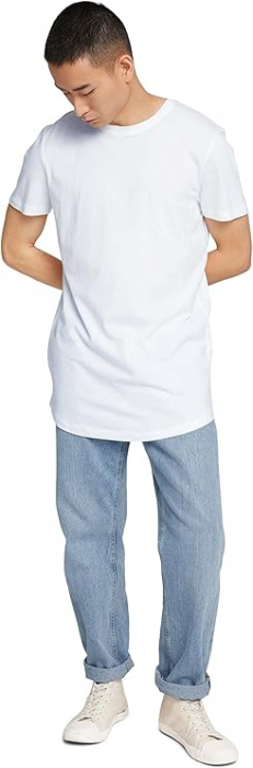 Set 2 tricouri cu maneca scurta pentru barbati Tom Tailor Denim, alb, M [4]