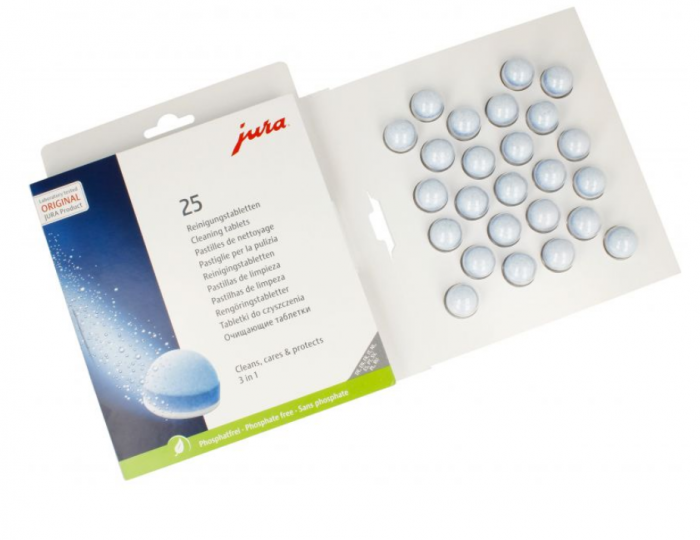Set 25 pastile de curatare pentru espressor JURA 24190 [1]