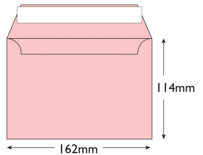 Set 25 Plicuri Blake Creative Color C6 114 x 162 mm, roz [3]