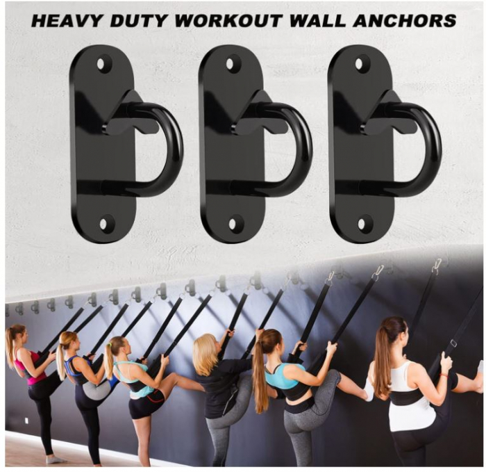 Set 3 ancore de perete pentru benzi de rezistenta Longzhuo [8]
