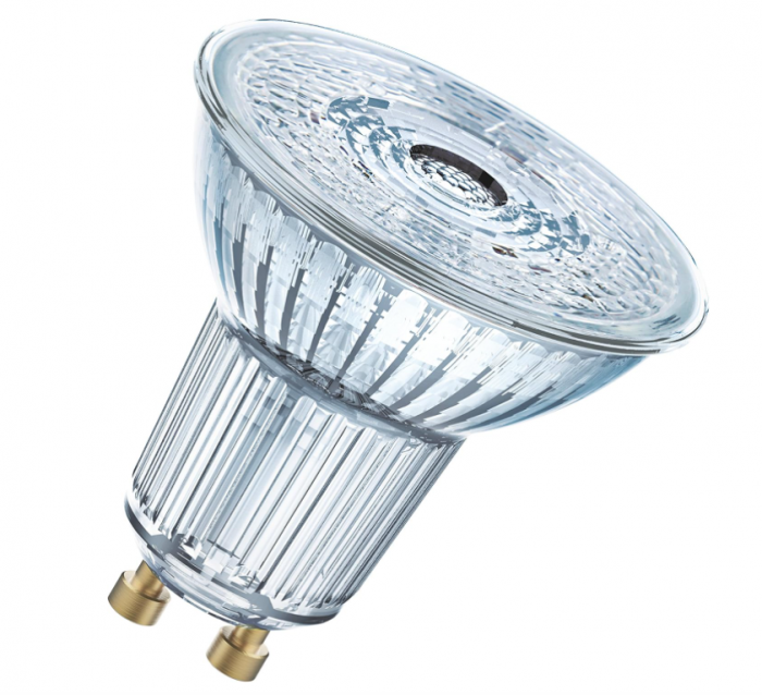 Set 3 becuri LED Osram cu bază GU10, înlocuitor pentru 50W, alb cald 2700 Kelvin [2]