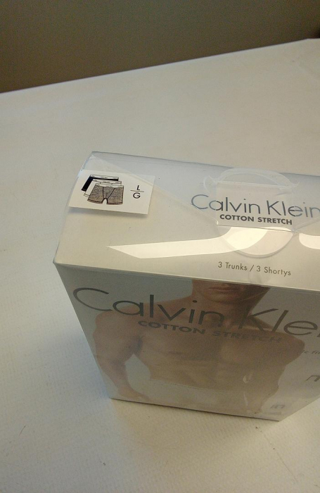 Set 3 boxeri pentru barbati Calvin Klein Trunk 3pk 0000U2662G, negru/alb/gri, L [2]