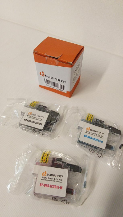 Set 3 Cartușe Bubprint Brother LC-3213 XL pentru DCP-J774DW MFC-J895DW MFC-J890DW DCP-J772DW DCP-J572DW DCP-J770 DCP-J772DNW MFC-J490 MFC-JFC-J491DW90 MFC-J491DW90 [2]