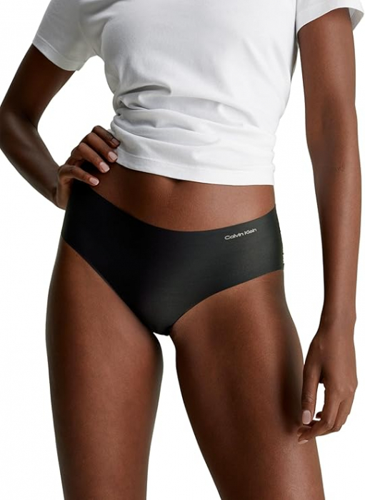 Set 3 chiloti pentru femei Calvin Klein Hipsters 000QD3559E, negru, M [4]