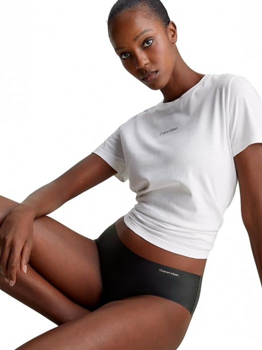 Set 3 chiloti pentru femei Calvin Klein Hipsters 000QD3559E, negru, M [3]