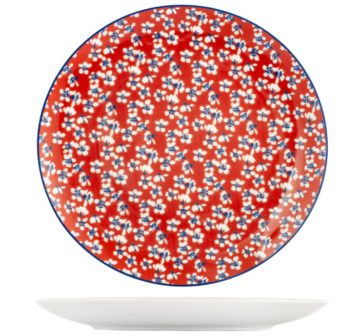 Set 3 farfurii colorate H&H, 27 cm [4]
