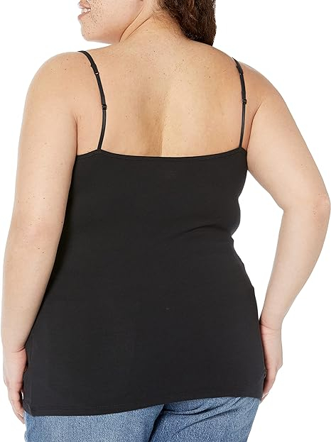 Set 3 Maiouri cu bretele subtiri, cu decolteu în V pentru femei Amazon Essentials, Marimea XS [7]