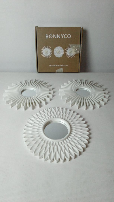 Set 3 Oglinzi Decorative de Perete BONNYCO [2]