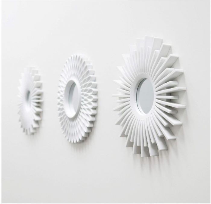 Set 3 Oglinzi Decorative de Perete BONNYCO [4]