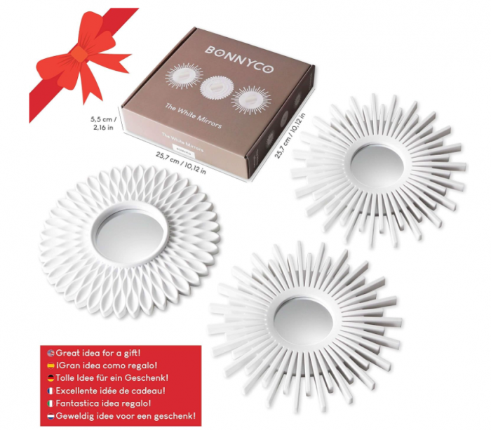 Set 3 Oglinzi Decorative de Perete BONNYCO [8]