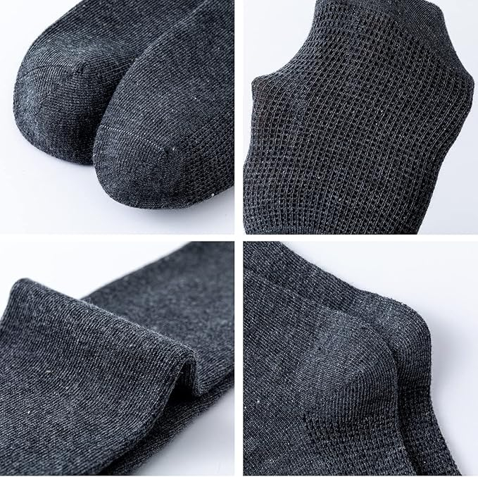 Set 3 perechi de sosete lungi pentru fete Marchare, negru/alb/albastru, 10-14 ani [4]