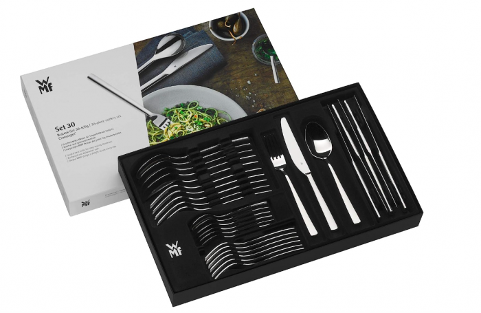 Set 30 tacamuri WMF Boston Cromargan, oțel inoxidabil, 6 Persoane [6]