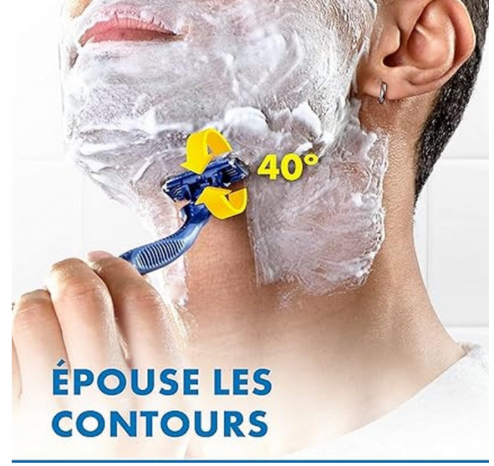 Set 4 Aparate de ras pentru barbati Gillette Sensor3 Comfort, de unica folosinta [7]