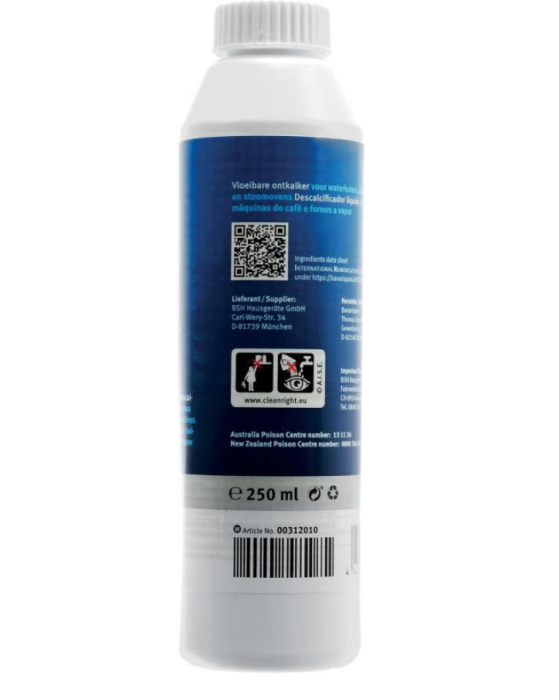 Set 4 buc solutie anticalcar lichid pentru espressor BOSCH/SIEMENS 00312013 [3]