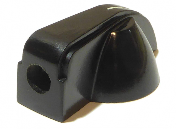 Set 4 Butoane vintage Black Dog Music pentru chitară/amplificator, negru [4]
