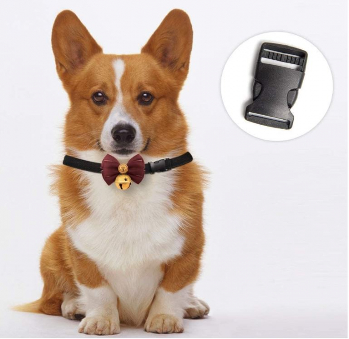 Set 4 catarame din plastic pentru rucsac, IPEA, 25 mm, negru [5]