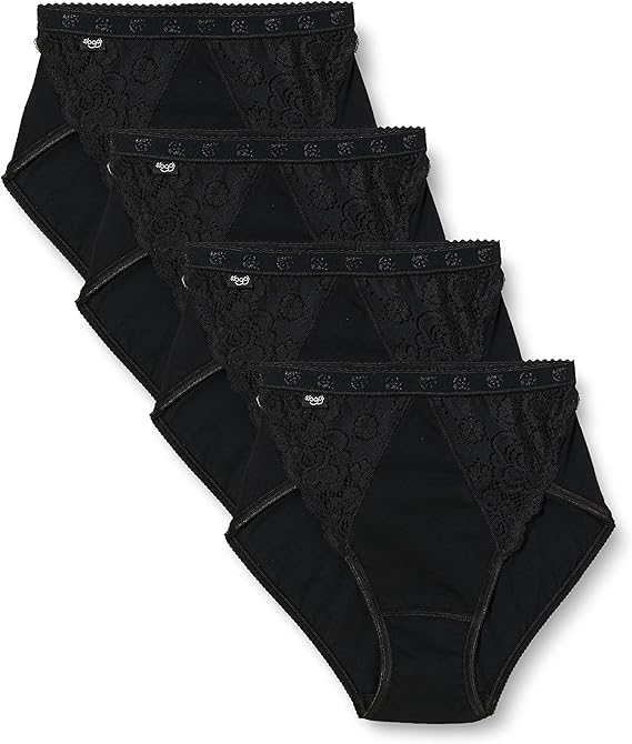 Set 4 chiloti pentru femei Sloggi Chic Midi 4P, EU 46 [1]