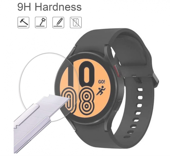 Set 4 folii de protectie ecran pentru Samsung Galaxy Watch 5/4 44 mm, anti-zgarieturi [3]