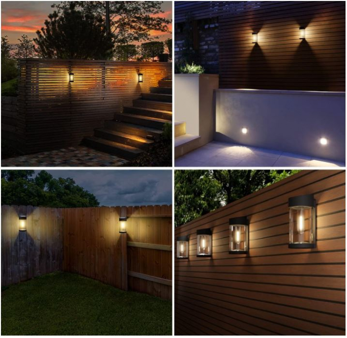 Set 4 lampi solare pentru exterior Woolmug, fara fir, impermeabile [8]