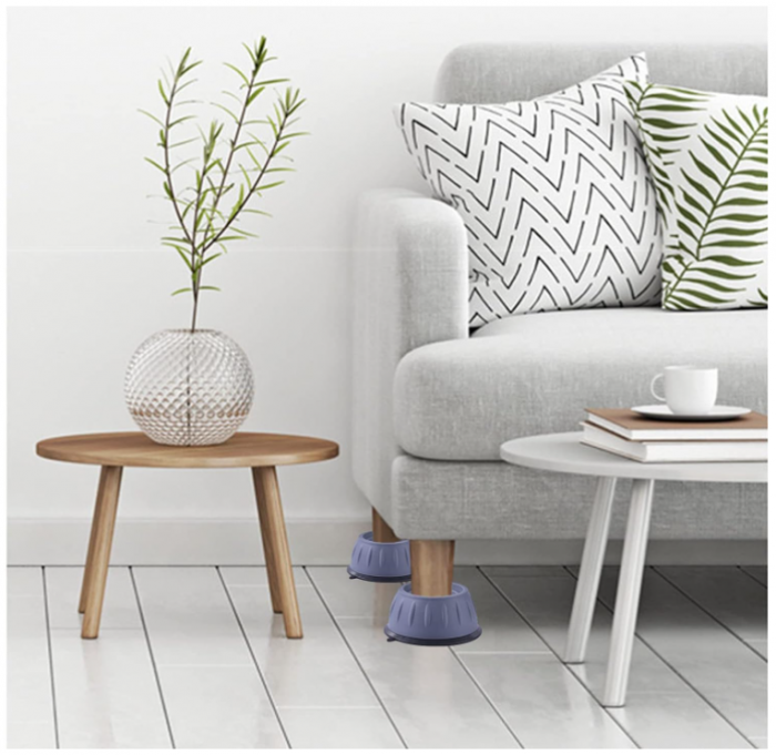 Set 4 picioruse antivibratii Nutabevr pentru mașină de spalat rufe, uscator, frigider [7]