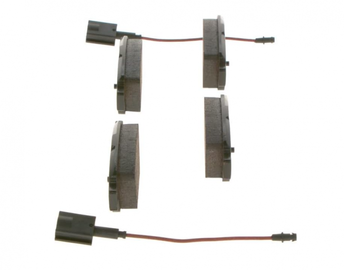 Set 4 plăcuțe de frână disc BOSCH BP1457, punte spate [6]