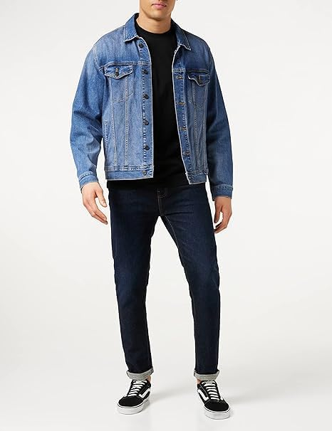 Set 4 tricouri cu maneca scurta pentru barbati Lower East Le105, negru, L [4]