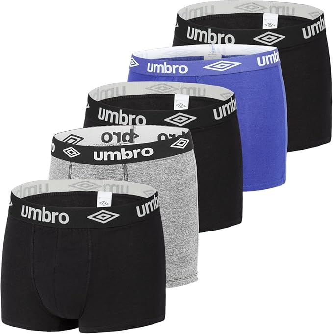 Set 5 boxeri pentru barbati Umbro, multicolor, marime XXL [1]