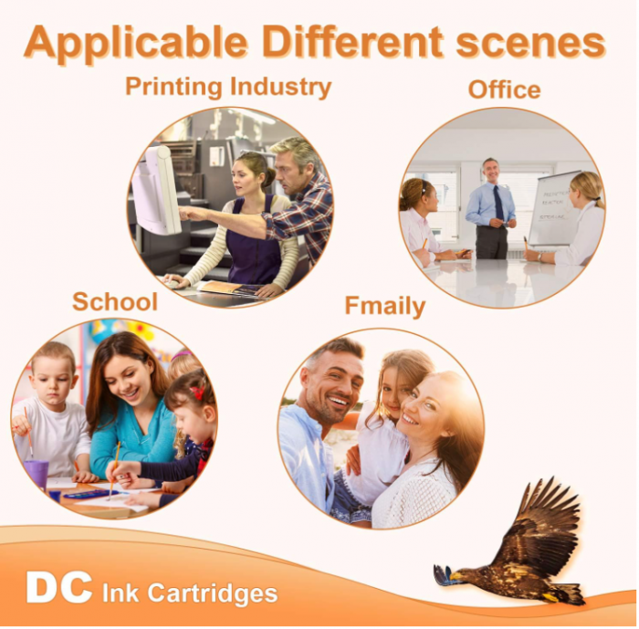 Set 5 cartuse de imprimanta D&C Canon CLI-581 XXL [5]